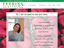 Tablet Screenshot of feedingbytes.com